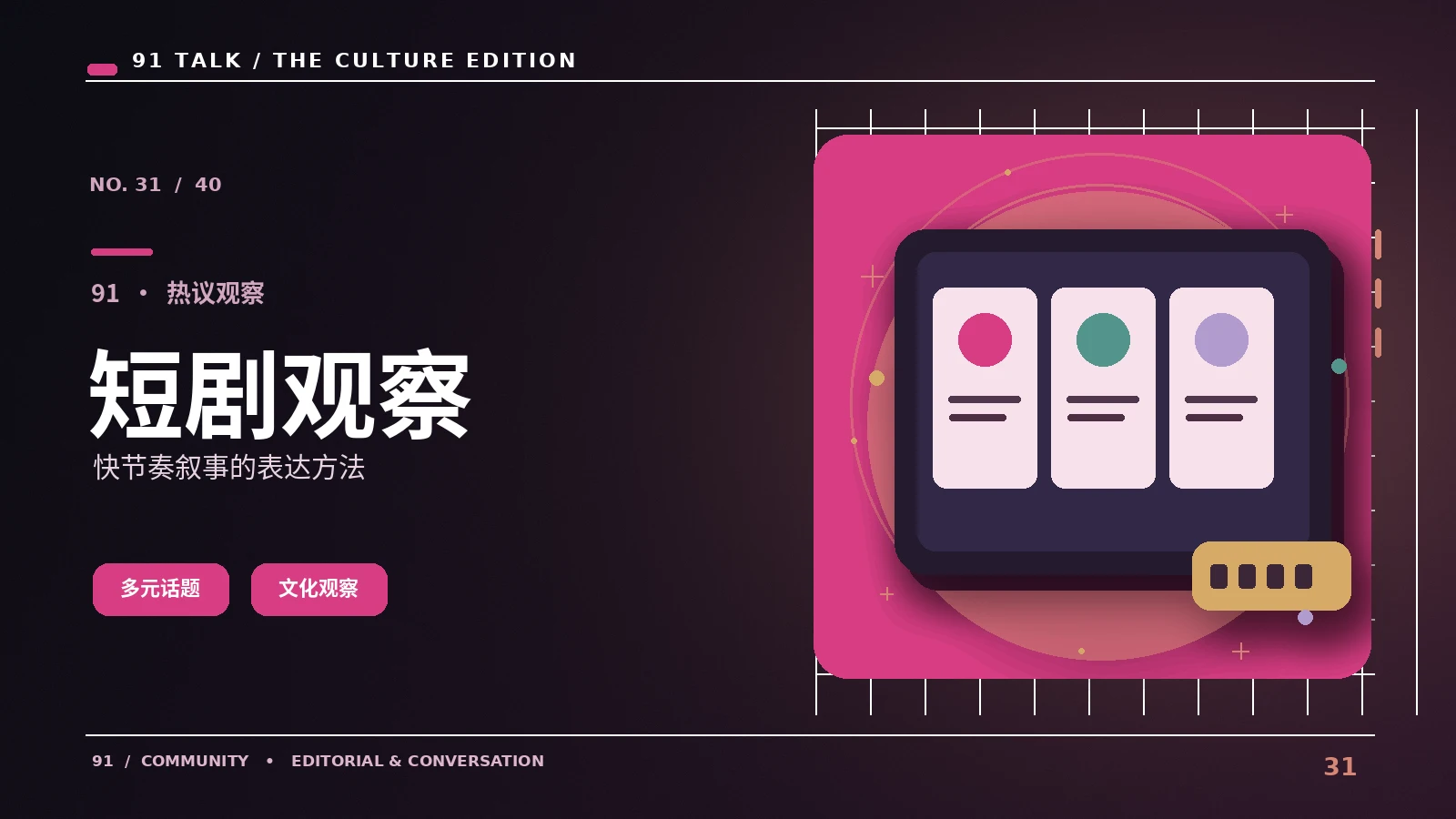 剧综圆桌